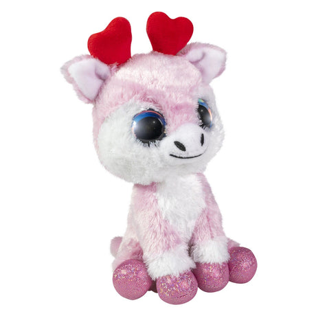 Lumo stars peluche - renne amour, 15cm