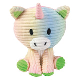 Lumo étoiles peluche velours - licorne arc-en-ciel, 15cm