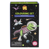 Set de couleurs Selecta - dinosaures dans l'espace