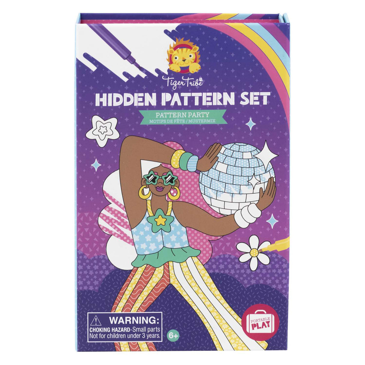 Ensemble de motifs cachés Selecta - ensemble de couleurs de fête de motifs
