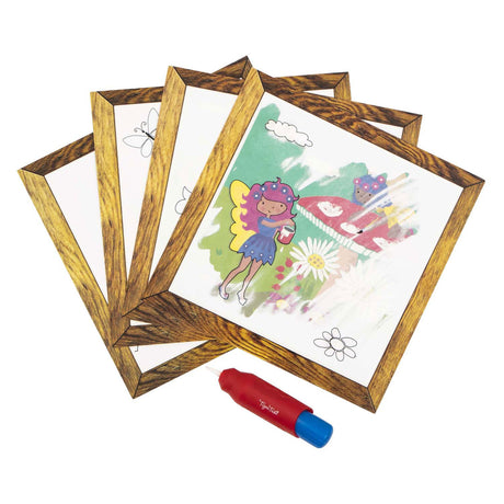 Tableau magique Selecta - jardin féerique