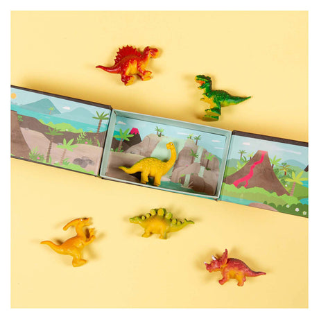Ensemble de jeu de figurines Selecta, tribu de dinosaures