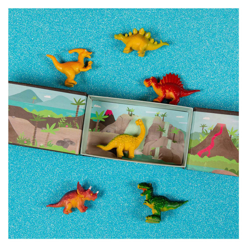 Ensemble de jeu de figurines Selecta, tribu de dinosaures