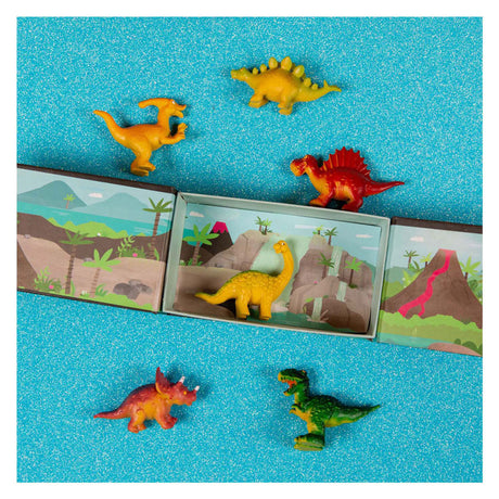 Ensemble de jeu de figurines Selecta, tribu de dinosaures
