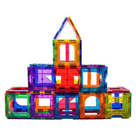 Tactique de tuiles Picasso - jouets de construction - tuiles magnétiques - tuiles magnétiques - ensemble artistique - jouets à tige - jouets de construction créatifs - 42 pièces - à partir de 3 ans