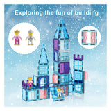 Selecta picassotiles thème hiver - tuiles de construction magnétiques, 72 pcs.