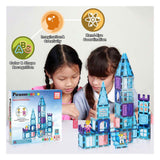 Selecta picassotiles thème hiver - tuiles de construction magnétiques, 72 pcs.