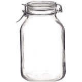 Pot à pince Rocco bormioli carré 1,5 l fido pack de 6 pcs.