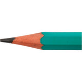 Crayons Bic évolution, l : 17,5 cm, hb, épaisseur 7 mm, recharge 2 mm, 12 pièces 1 boîte