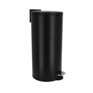 Poubelle à pédale Daily home 30l noir