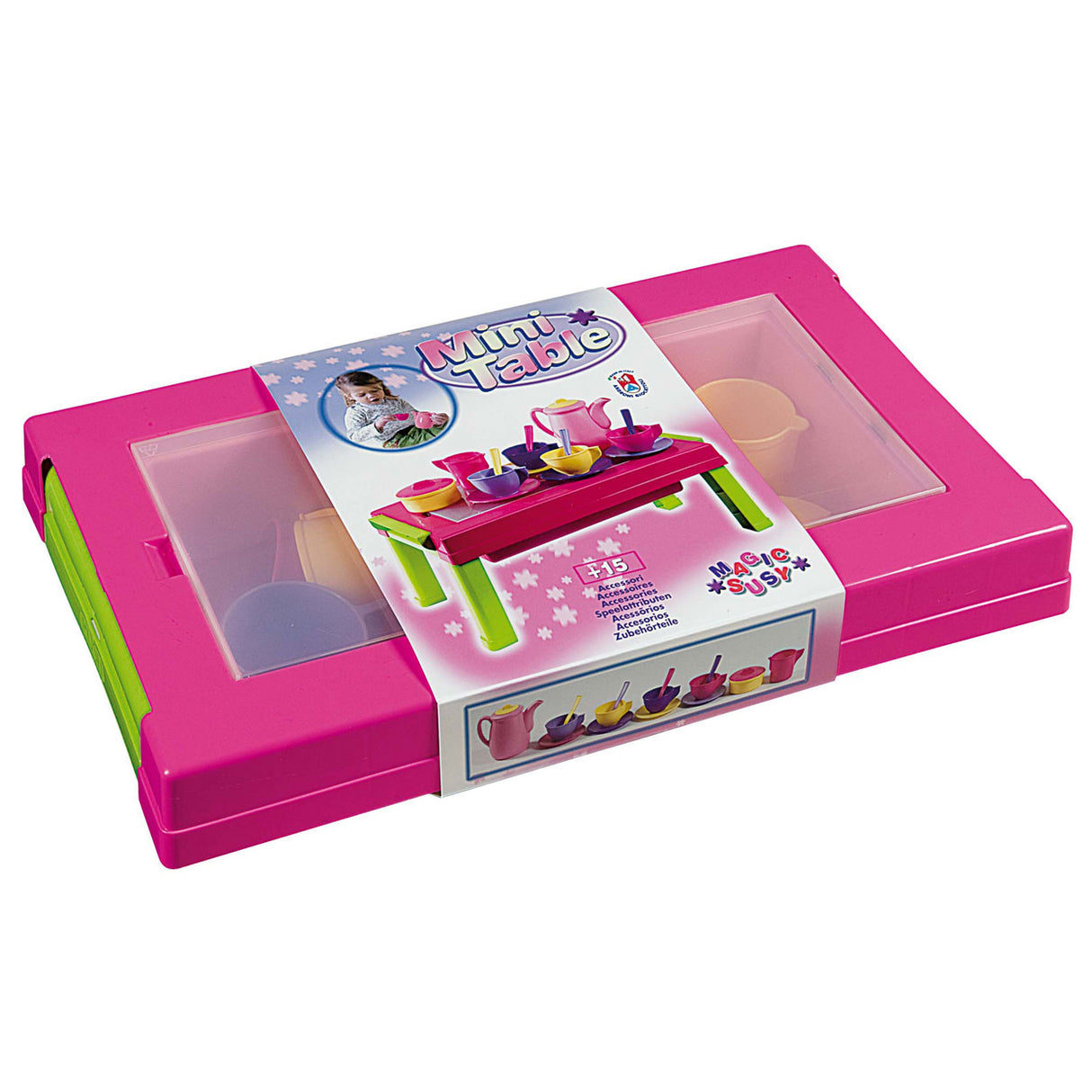 Table de jeu Androni avec vaisselle