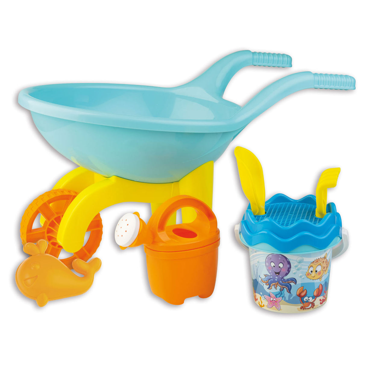 Androni Wheel Corrow mit Bucket Set Underwater World, 7dlg.