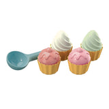 Moules à sable pour cupcakes Androni avec cuillère, 9 pcs.