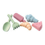 Moules à sable pour délices Androni avec pelle et râteau, 6 pcs.