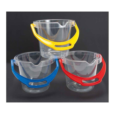 Seau verseur Dantoy transparent 13,5cm
