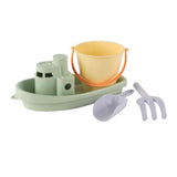Ensemble bateau et seau Dantoy, jouets de sable, jouets de plage