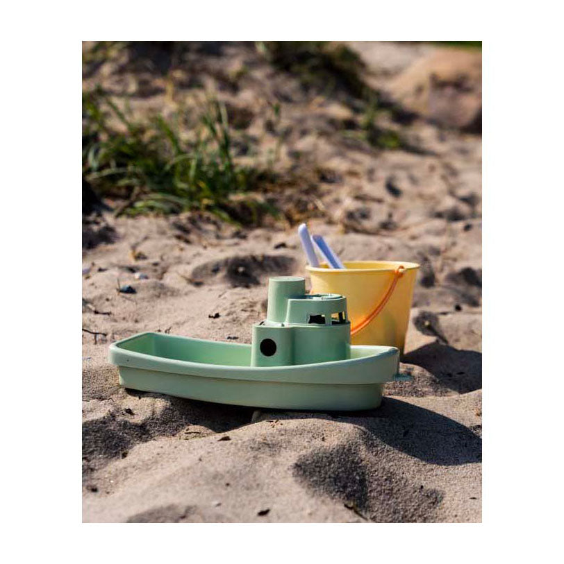 Ensemble bateau et seau Dantoy, jouets de sable, jouets de plage