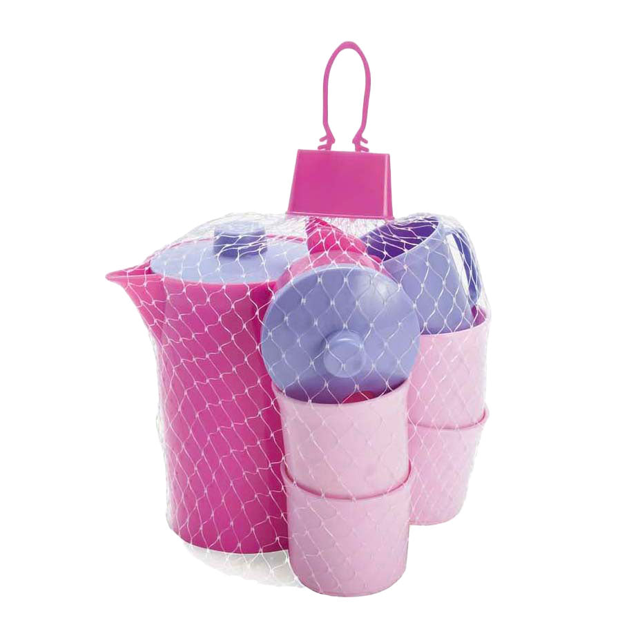 Service à café Dantoy rose, lilas 17 pcs.