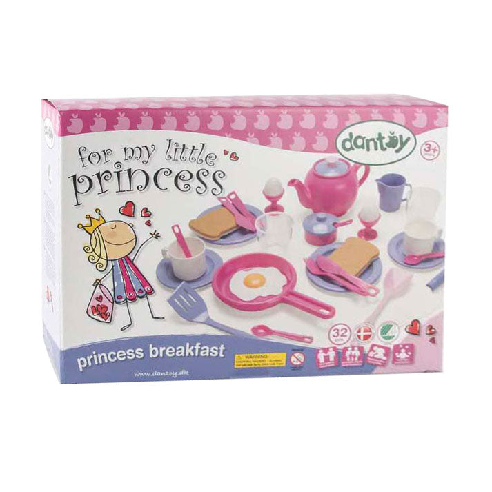Service de table princesse Dantoy, 32 pièces.