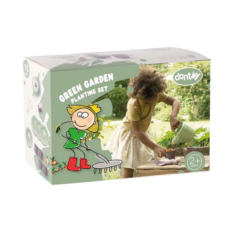 Ensemble de jardinage Dantoy, 11 pièces.