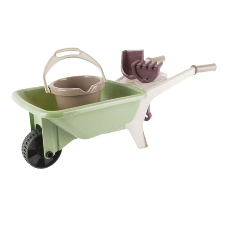 Ensemble de jardinage brouette Dantoy, 4 pièces.