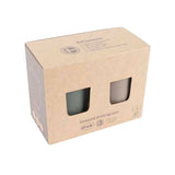 Ensemble de tasses Dantoy moka vert olive, 2 pcs.