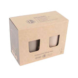 Service de tasses Dantoy beige moka, 2 pièces.