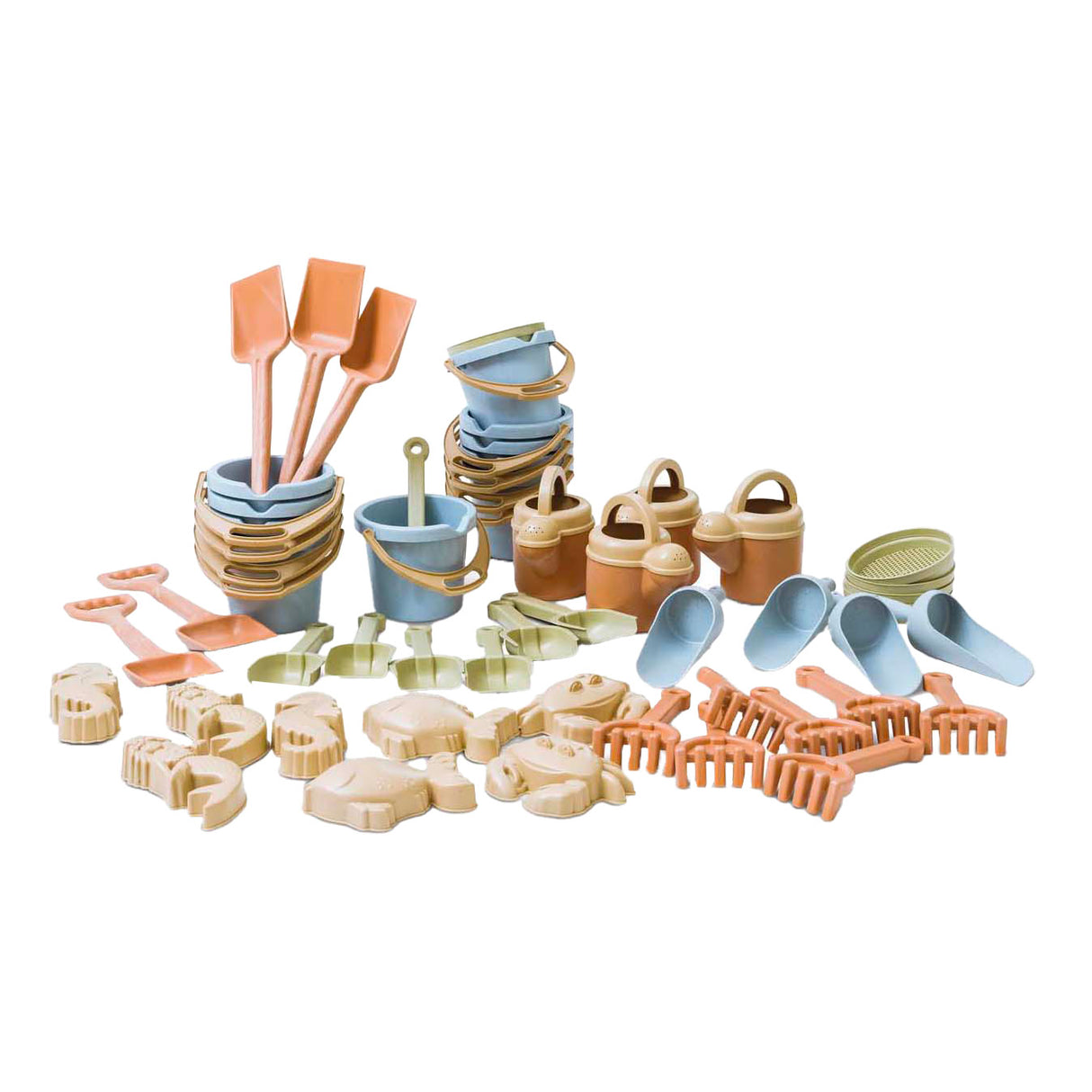 Ensemble de jeu de sable Dantoy, 50 pièces.