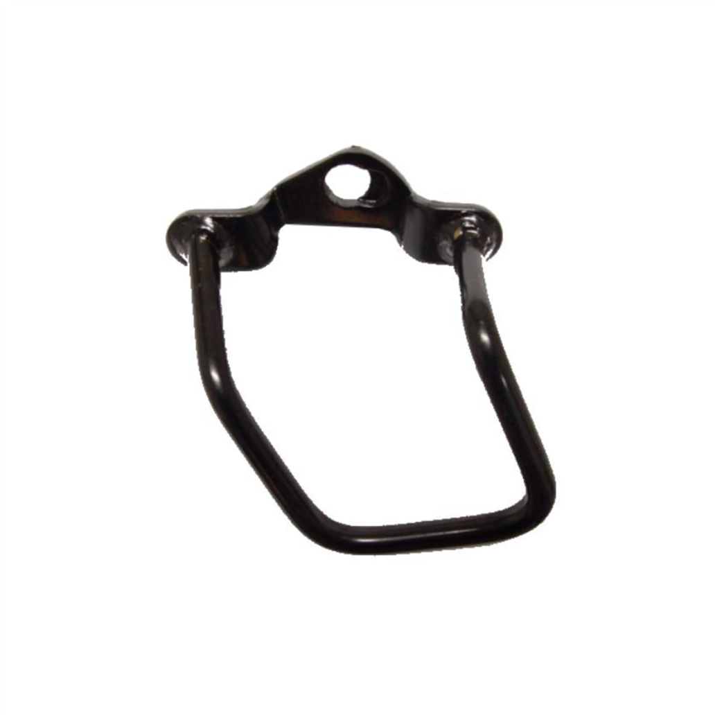 derailleur protector black, 88mm, width 32mm. Assembly on ash.