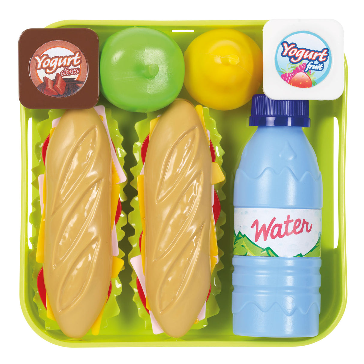 Ecoiffier 100% chef sandwich set with tray