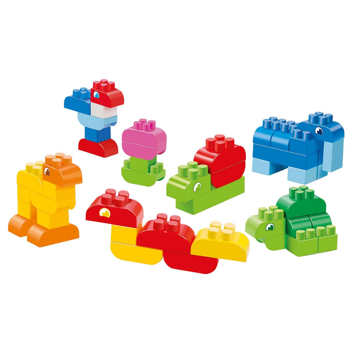 Abrick Building Blocks en la caja de almacenamiento, 275dlg.