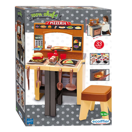 Ecoffier ecoiffier pizzeria 100% chef cuisine + restaurant + accessoires