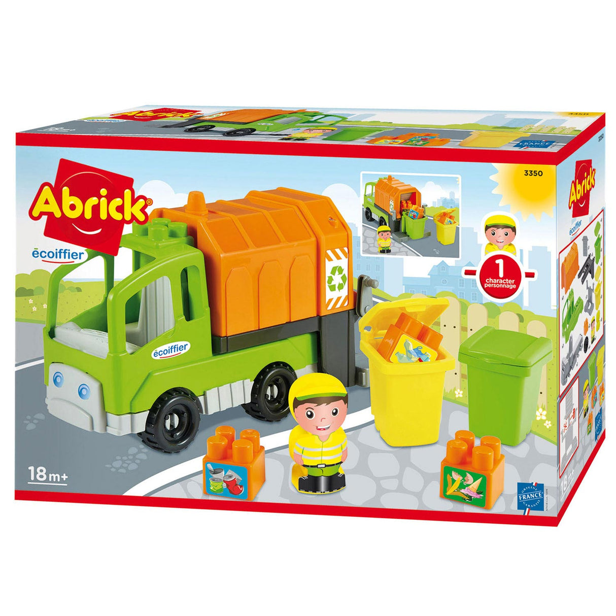 Camion Abrick Garbage avec accessoires