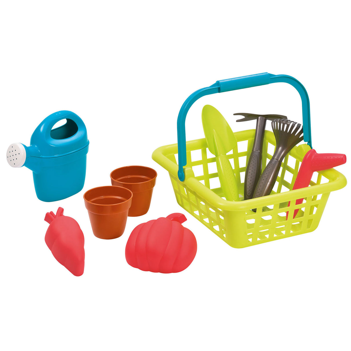 Ecoiffier garden set with tools