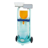 Écoiffier chariot de nettoyage ecoiffier bleu - 5 pcs.