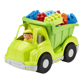 Camion écoiffier Abrick avec blocs de construction - 21 pcs.