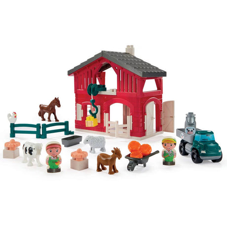 Ensemble de jeu de ferme Abrick Ecoiffier