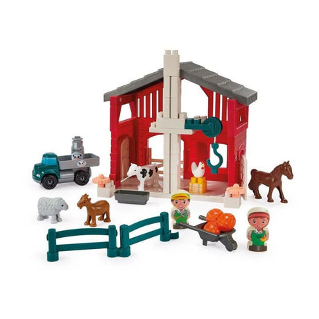 Ensemble de jeu de ferme Abrick Ecoiffier