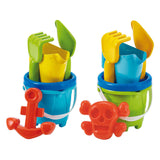 Écoiffier set seau ecoiffier pirate avec accessoires - 6 pièces.