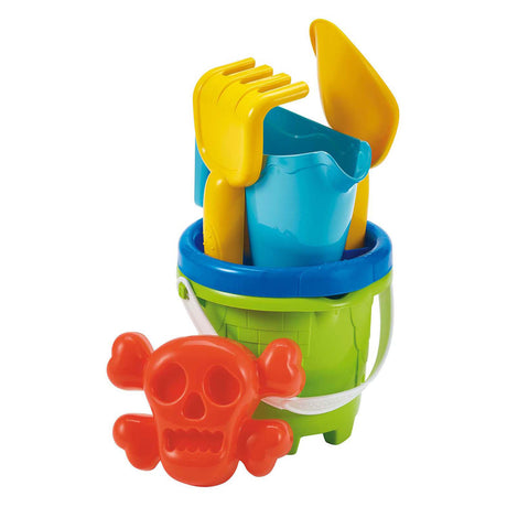 Écoiffier set seau ecoiffier pirate avec accessoires - 6 pièces.