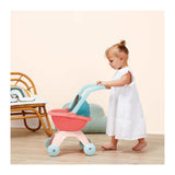 Ecoiffier nursery poppenwagen pastel