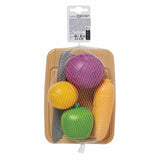 Planche à découper Ecoiffier 100% chef avec légumes et couteau à découper, 10 pcs.