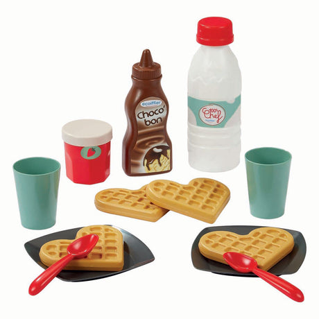 Écoiffier gaufrier ecoiffier 100% chef - 19 pcs.