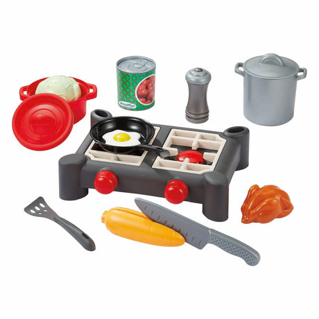 Écoiffier cuisinière ecoiffier 100% chef - 14 pcs.