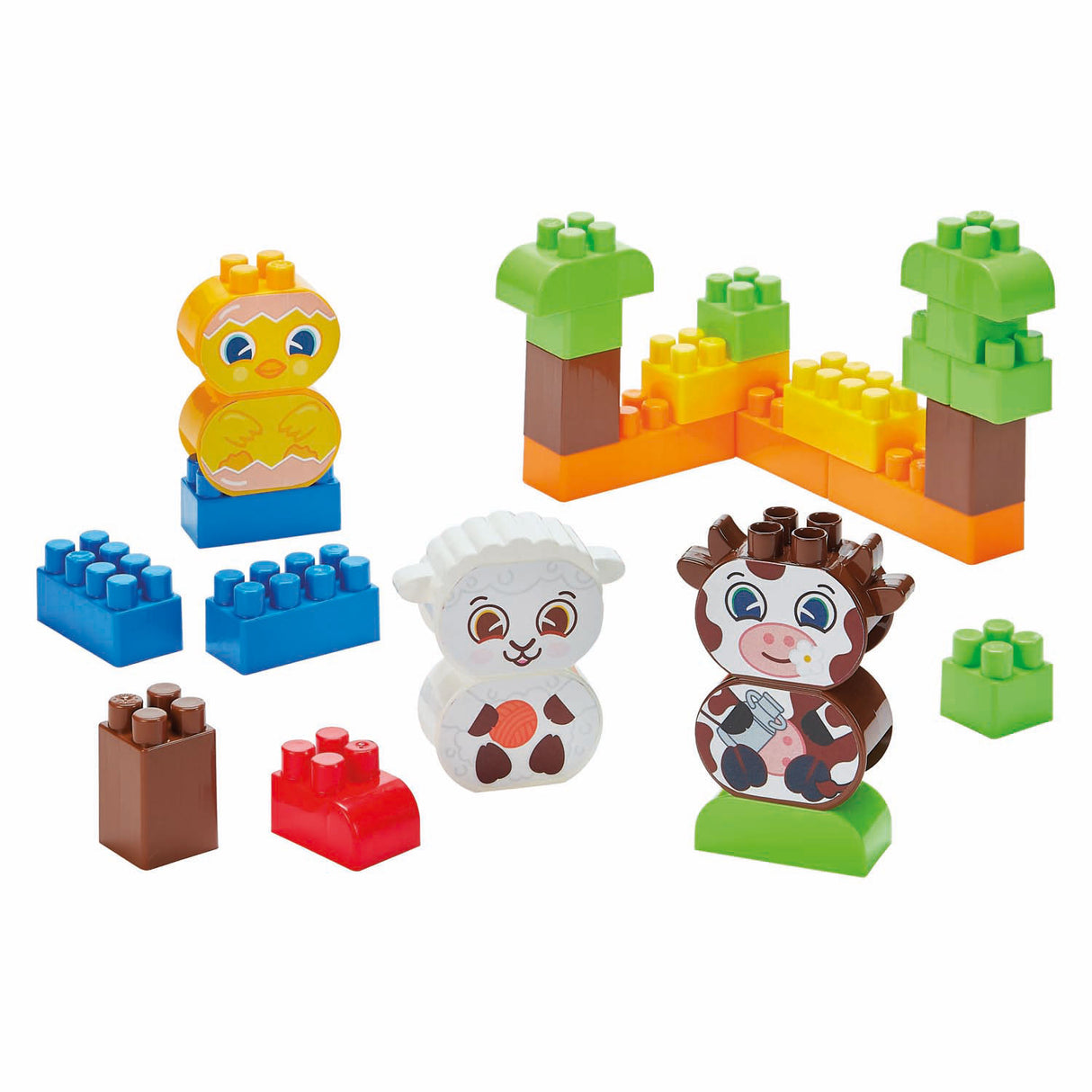 Ferme de blocs de construction Abrick - 150 pcs.