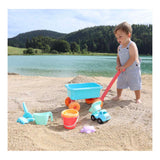 Chariot de plage Ecoiffier avec accessoires - 8 pcs.