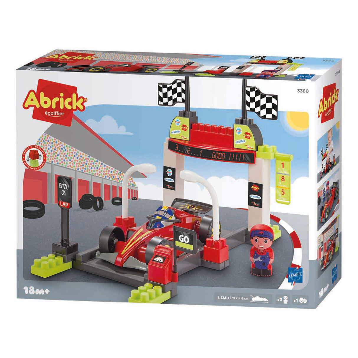 Abrick jeu set pit stop formule 1