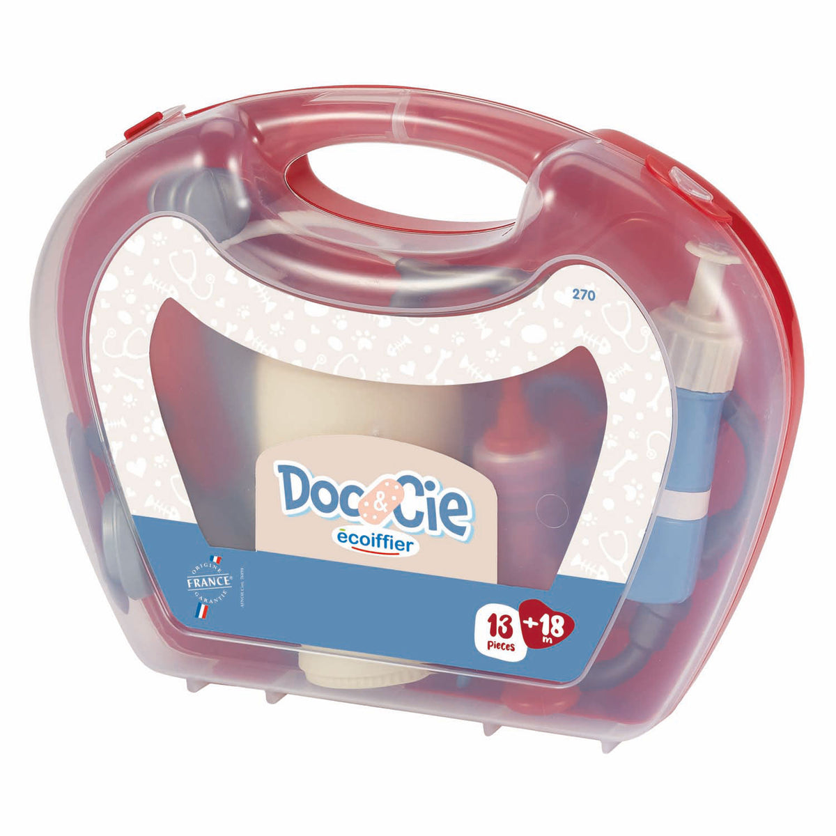 Mallette de médecin Ecoiffier ecoiffier doc cie - 13 pcs.