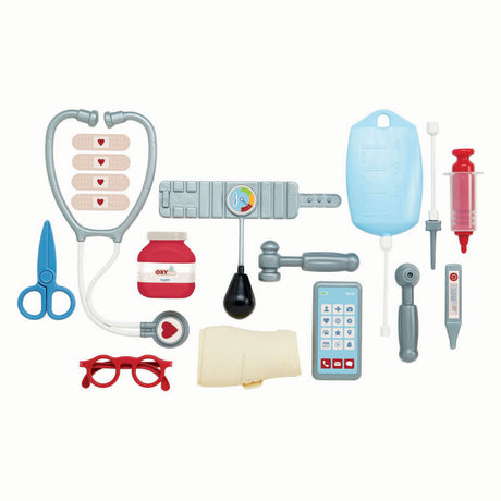Mallette médicale de luxe Ecoiffier - 17 pcs.