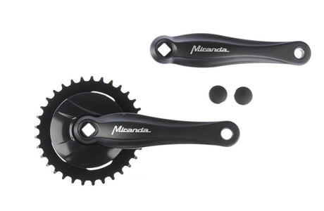 Miranda Beta 1 Crank Ensemble avec disque 92 mm 33T 3 32 Black